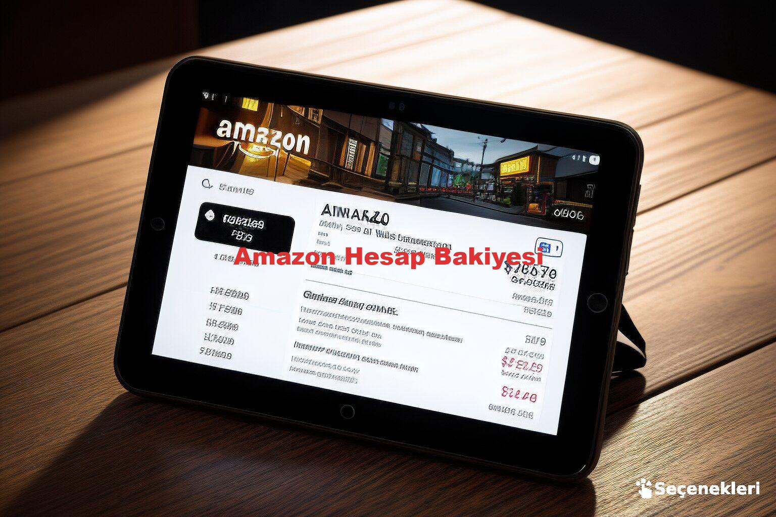 Amazon Hesap Bakiyesi