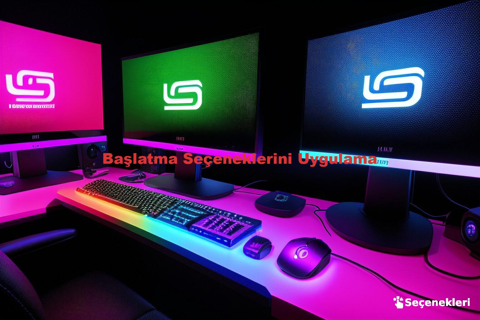 Başlatma Seçeneklerini Uygulama