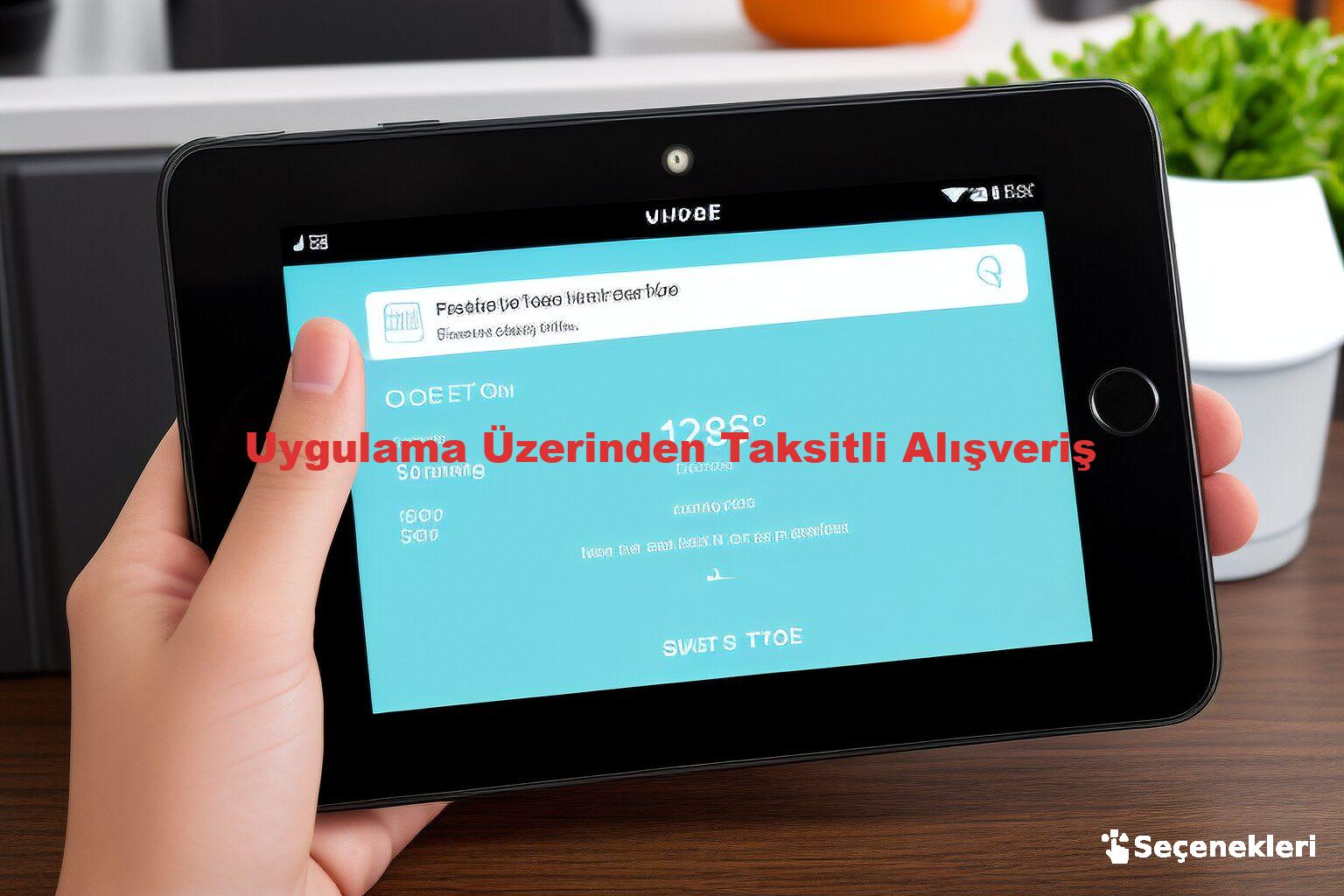 Uygulama Üzerinden Taksitli Alışveriş