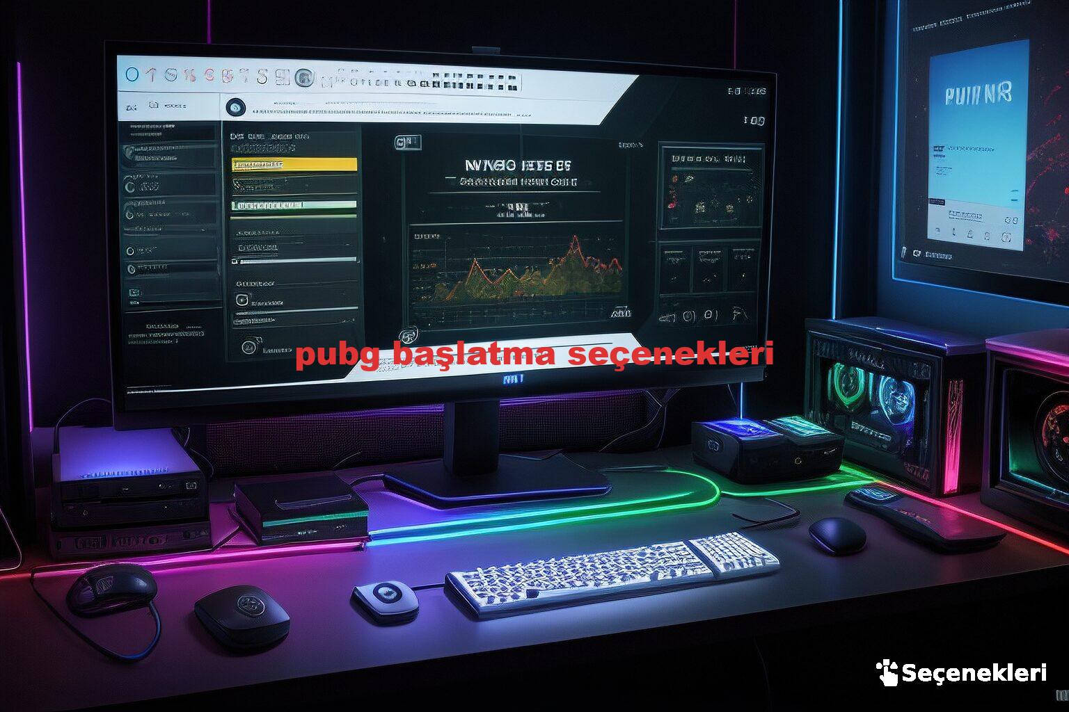 pubg başlatma seçenekleri