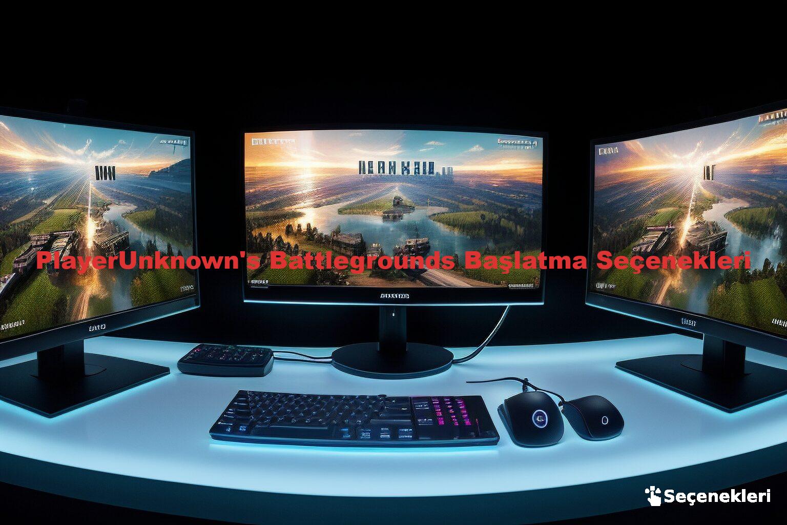 PlayerUnknown's Battlegrounds Başlatma Seçenekleri